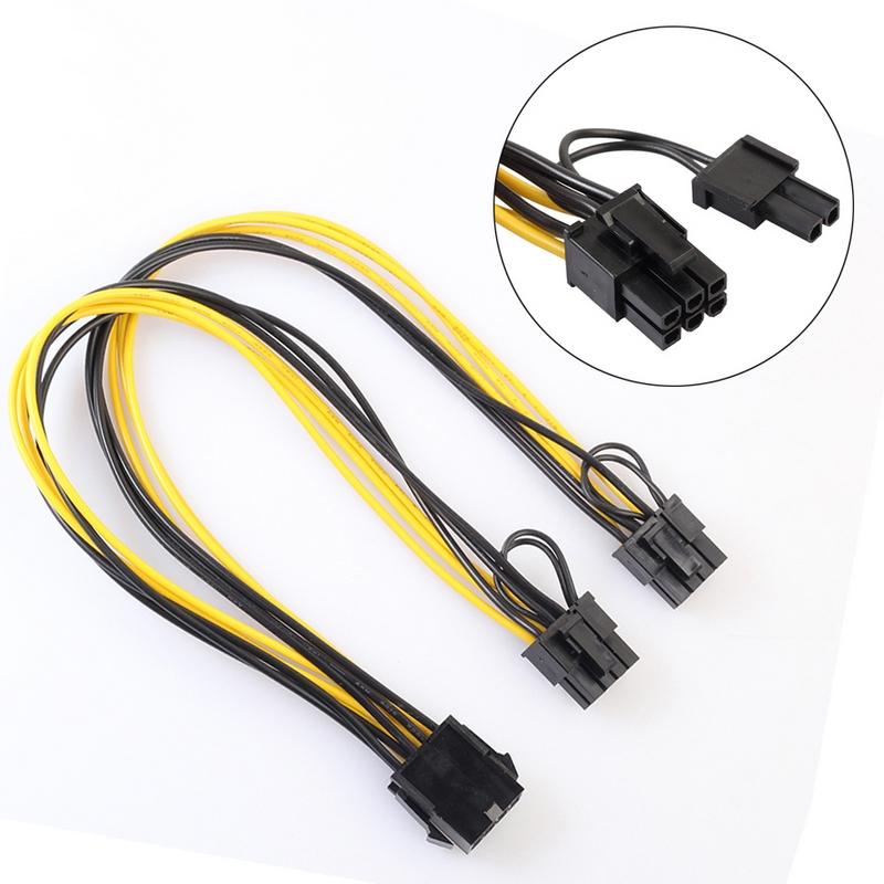 PCI-e 8pin до двох 8pin / PCIe 8pin-2x(6+2контактний) Кабель живлення графічної відеокарти
PCI-e 8pin до двох 8pin / PCIe 8pin-2x(6+2контактний) Кабель живлення графічної відеокарти