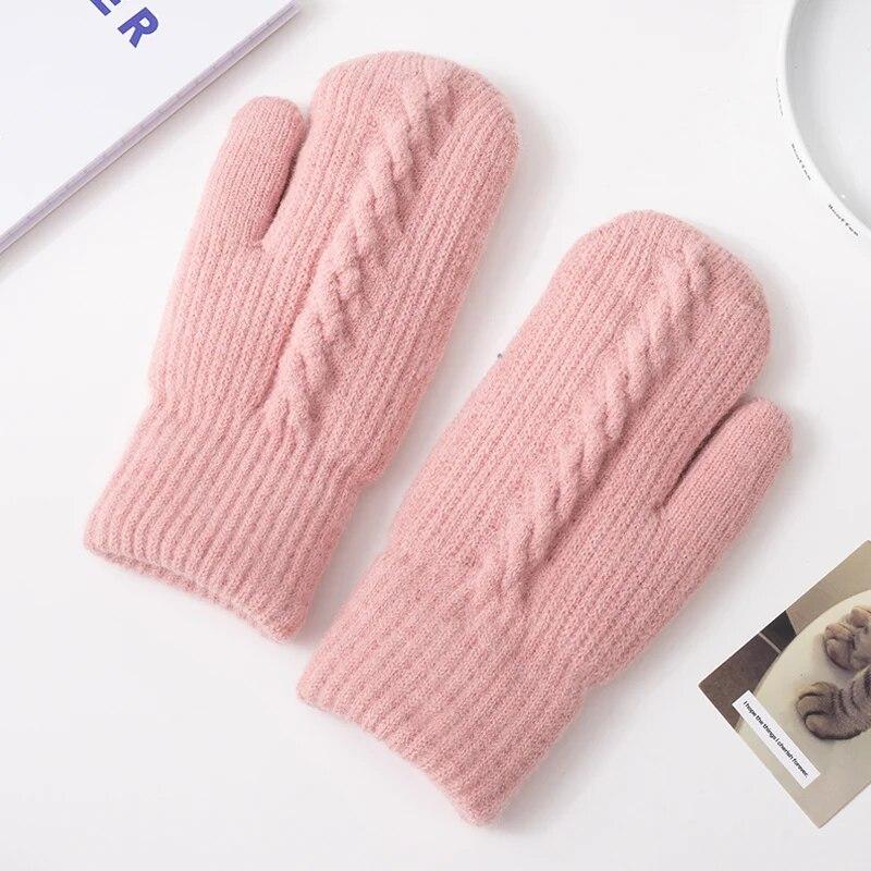 Зимові жіночі в язані рукавиці Жіночі однотонні рукавички без пальців Жіночі потовщені вуличні вітрозахисні та морозостійкі рукавички One Size рожевий
Зимові жіночі в язані рукавиці Жіночі однотонні рукавички без пальців Жіночі потовщені вуличні вітрозахисні та морозостійкі рукавички One Size рожевий