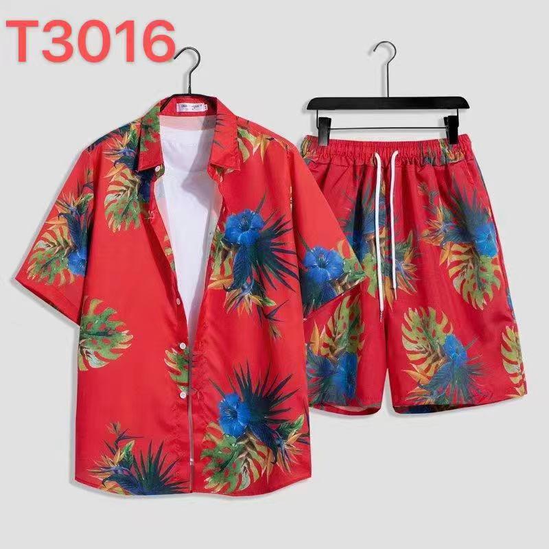 Men s Quick-Dry Hawaiian Floral Beach Set - Short-Sleeve Shirt & Shorts, Couple Matching Outfit 3XL (Recommended 150-170kg)
Men s Quick-Dry Hawaiian Floral Beach Set - Short-Sleeve Shirt & Shorts, Couple Matching Outfit 3XL (Recommended 150-170kg)