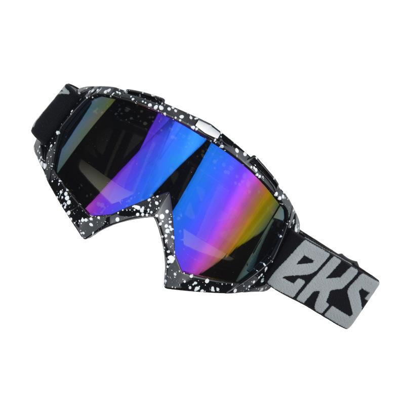 Outdoor motorcycle riding with UV protection EKS BRAND Motorcycle goggles for wind and sand protection, mountain off-road protective eyewear Black frame with white do
Outdoor motorcycle riding with UV protection EKS BRAND Motorcycle goggles for wind and sand protection, mountain off-road protective eyewear Black frame with white do