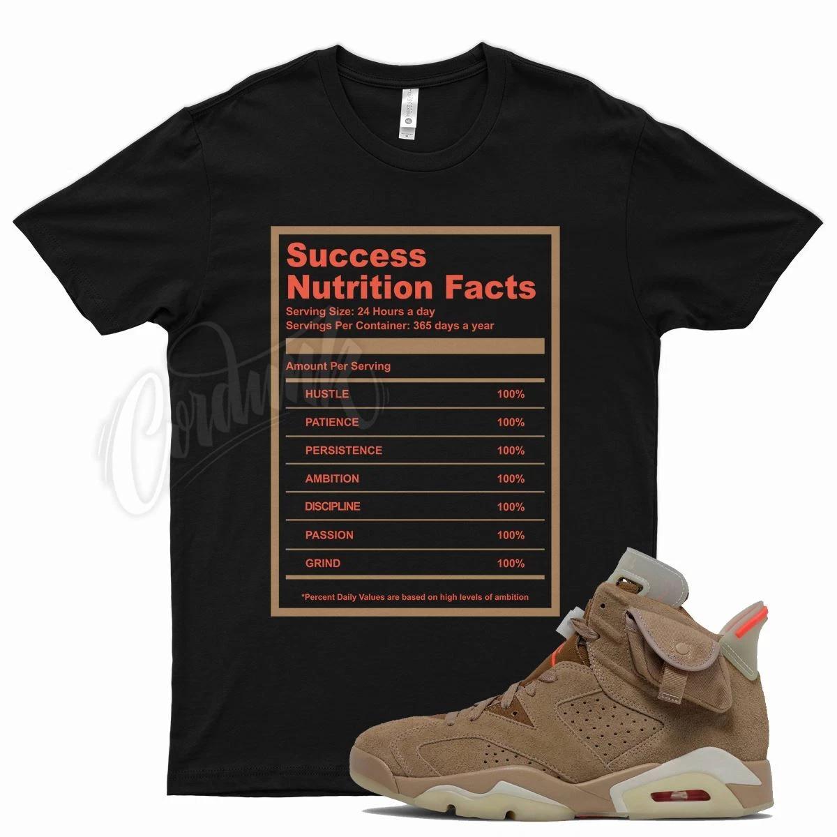 Black SUCCESS T Shirt for J1 6 British Khaki Travis Scott Cactus Jack 4 S
Black SUCCESS T Shirt for J1 6 British Khaki Travis Scott Cactus Jack 4 S