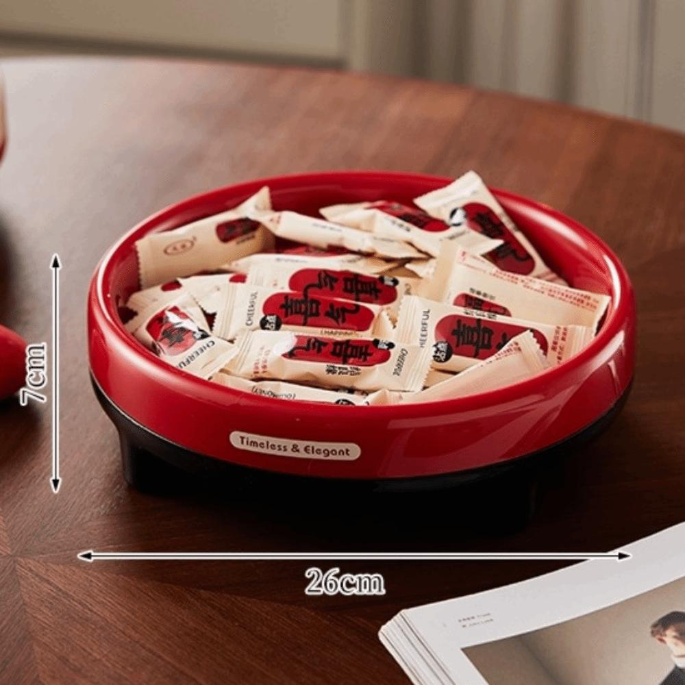 New 360 Degree Rotating Fruit Dish Light Luxury Anti-slip Base Candy Platter Space Saving PP Seasoning Lazy Susan Kitchen красный
New 360 Degree Rotating Fruit Dish Light Luxury Anti-slip Base Candy Platter Space Saving PP Seasoning Lazy Susan Kitchen красный