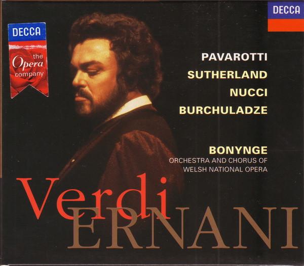CD GIUSEPPE VERDI - LUCIANO PAVAROTTI, - Ernani 4214122 Decca 1998 Europe Classical Used
CD GIUSEPPE VERDI - LUCIANO PAVAROTTI, - Ernani 4214122 Decca 1998 Europe Classical Used