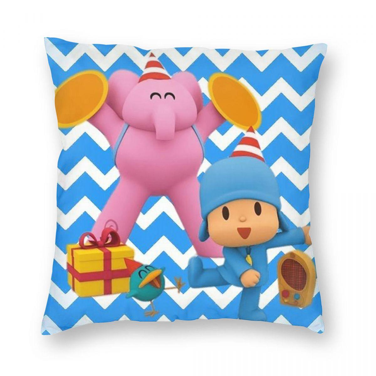 Happy Birthday Boy Girl Pocoyo Square Pillowcase Pillow Cover Cushion Throw Pillow for Home Sofa Living Room 18x18Inch
Happy Birthday Boy Girl Pocoyo Square Pillowcase Pillow Cover Cushion Throw Pillow for Home Sofa Living Room 18x18Inch