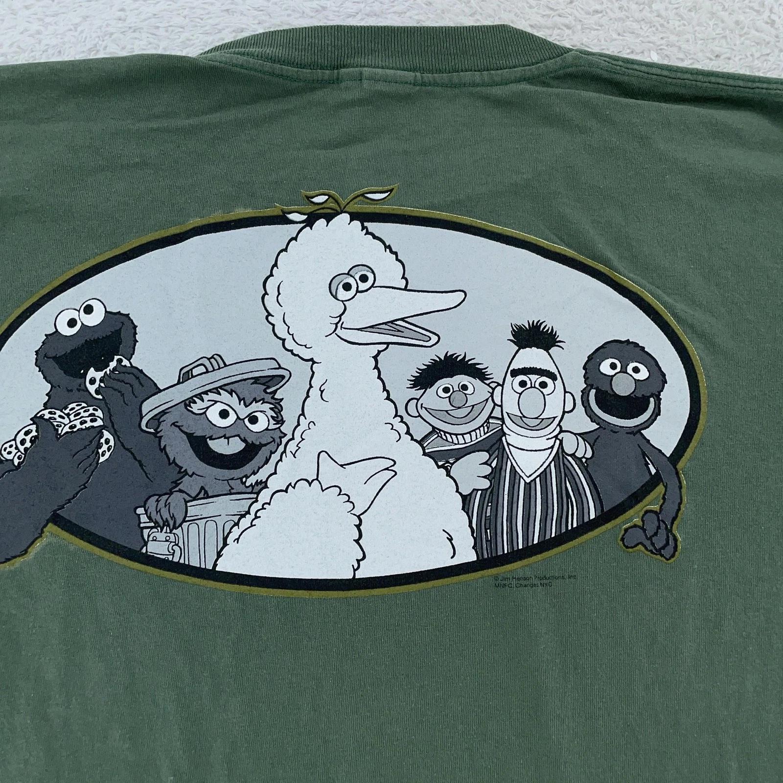 Distressed Vtg Sesame Street T-Shirt XL Jim Henson Cookie Monster Big Bird 90s M
Distressed Vtg Sesame Street T-Shirt XL Jim Henson Cookie Monster Big Bird 90s M