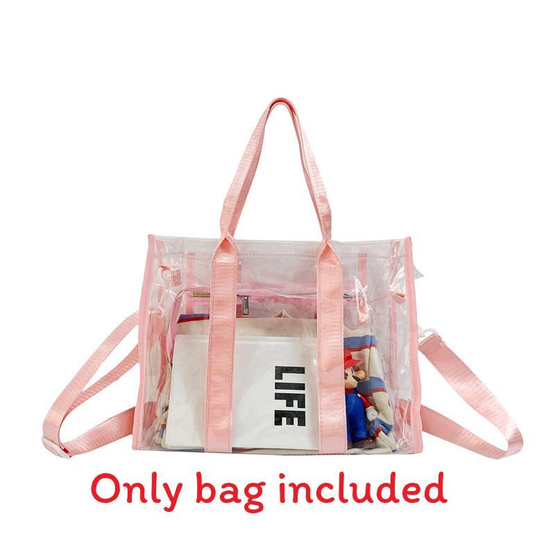 Pvc Ladies Shoulder Crossbody Bag With Zipper Pocket For Casual Travel рожевий
Pvc Ladies Shoulder Crossbody Bag With Zipper Pocket For Casual Travel рожевий
