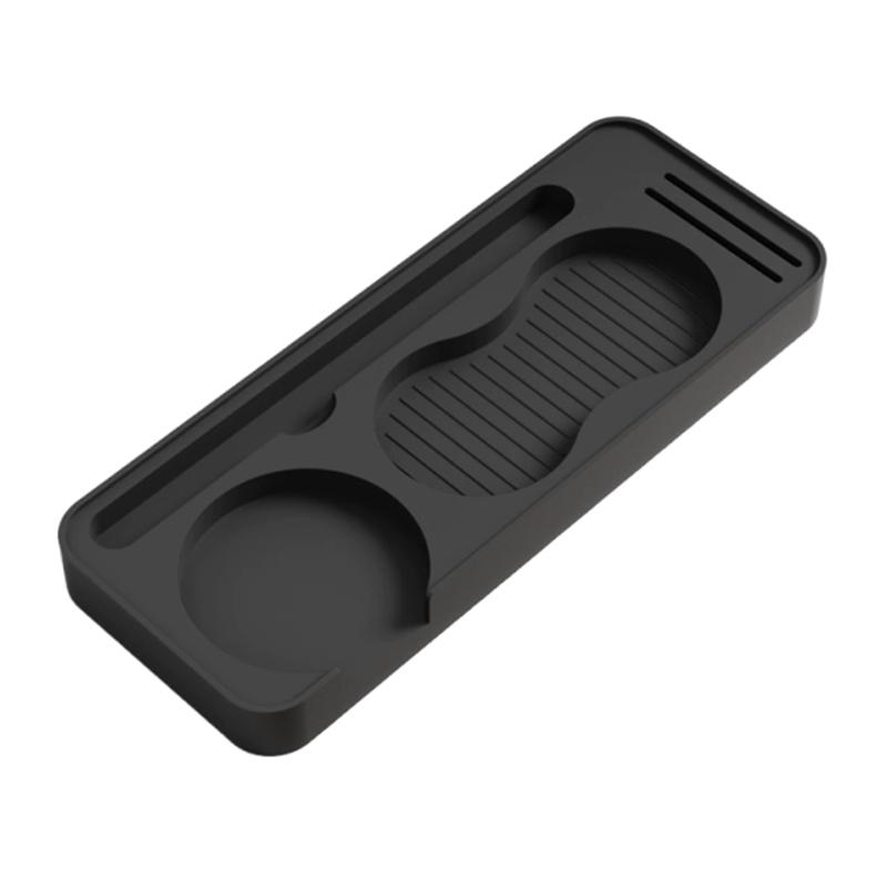 Non Slip Silicone Coffee Tamper Pad With Storage Holder For Espresso Tools And Coffee Grounds Distributor чёрный
Non Slip Silicone Coffee Tamper Pad With Storage Holder For Espresso Tools And Coffee Grounds Distributor чёрный