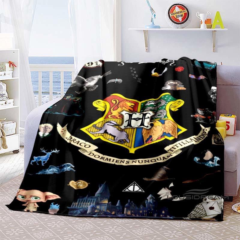 Vibrantly Colored Harry Potter Series Printed Blanket — Warm and Cozy Flannel Throw, Perfect for Bedrooms, Sofas, Beds, Seats, 75x90cm
Vibrantly Colored Harry Potter Series Printed Blanket — Warm and Cozy Flannel Throw, Perfect for Bedrooms, Sofas, Beds, Seats, 75x90cm