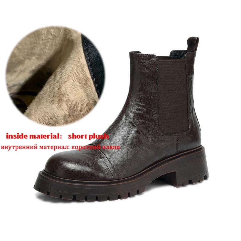 Krazing Pot Sheepskin Winter Round Toe Western Boots Med Heels Slip on Pleated Decoration Women Vintage Ankle Boots 42
Krazing Pot Sheepskin Winter Round Toe Western Boots Med Heels Slip on Pleated Decoration Women Vintage Ankle Boots 42