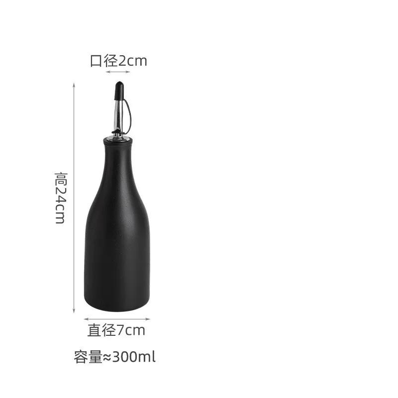 300ml Ceramic Dispenser, Oil Bottle, Kitchen Liquid Soy Sauce Container, Household Olive Oil Vinegar Pot, Kitchen Storage
300ml Ceramic Dispenser, Oil Bottle, Kitchen Liquid Soy Sauce Container, Household Olive Oil Vinegar Pot, Kitchen Storage