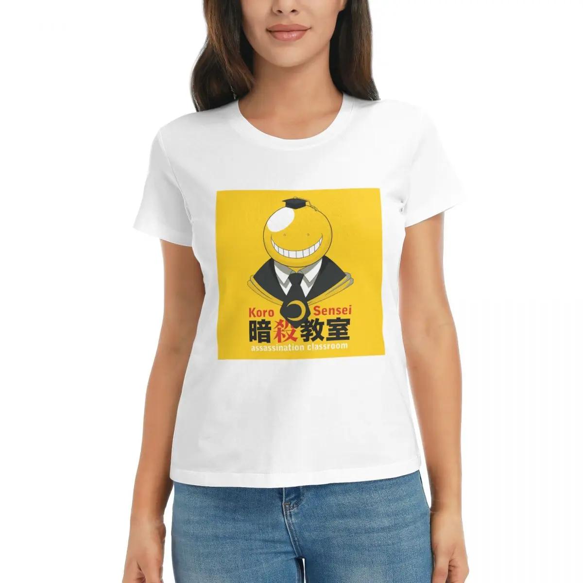 Women TShirt Assassination Classroom Octopus Koro Sensei Summer Short Sleeve Tees Round Neck T Shirts Clothes Tops Streetwear S
Women TShirt Assassination Classroom Octopus Koro Sensei Summer Short Sleeve Tees Round Neck T Shirts Clothes Tops Streetwear S