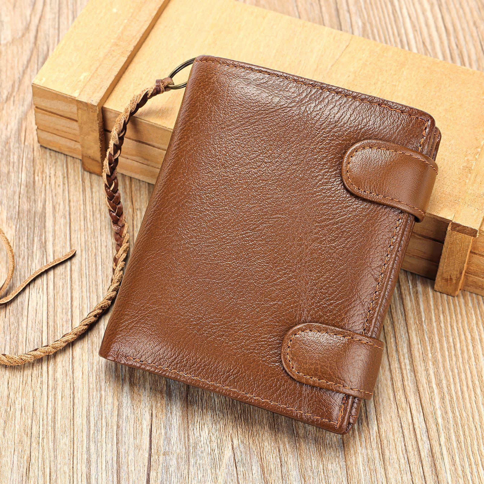 Гаманець з коров ячої шкіри вищого ґатунку, великої місткості, зі шкіри з масляним воском, гаманець з натуральної шкіри для чоловіків коричневий
Гаманець з коров ячої шкіри вищого ґатунку, великої місткості, зі шкіри з масляним воском, гаманець з натуральної шкіри для чоловіків коричневий