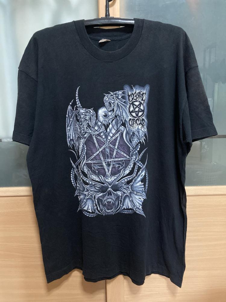 Vintage Mystic Circle 90s German Black Metal T Shirt 2 sided Unisex PA5799 Unisex T-Shirt L
Vintage Mystic Circle 90s German Black Metal T Shirt 2 sided Unisex PA5799 Unisex T-Shirt L