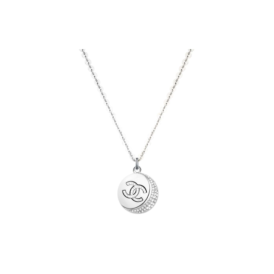Chanel Moon Protein Water Diamond Short Necklace Women necklace Silver AB7720-B07455-NG600 Silver,F
Chanel Moon Protein Water Diamond Short Necklace Women necklace Silver AB7720-B07455-NG600 Silver,F