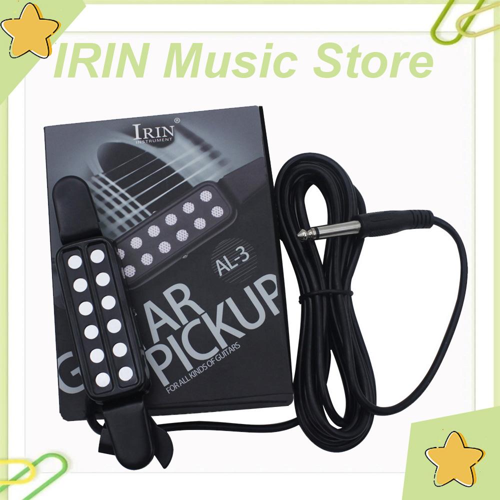 IRIN 12 Sound Hole Guitar Pickup Acoustic Electric Transducer for Acoustic Guitar Preamplifier with Tone and Volume Control белый
IRIN 12 Sound Hole Guitar Pickup Acoustic Electric Transducer for Acoustic Guitar Preamplifier with Tone and Volume Control белый
