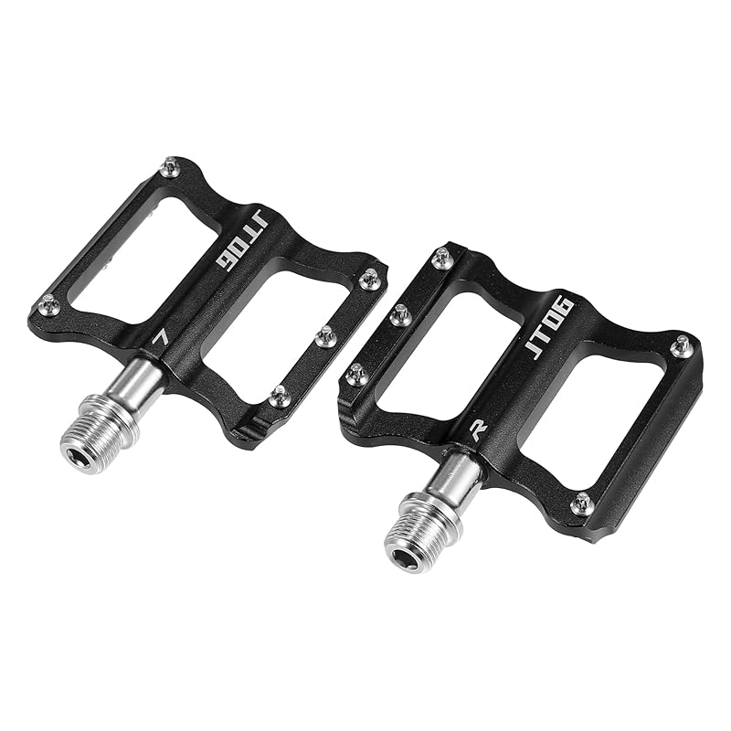 X AUTOHAUX Aluminum alloy rear footpeg flat pedal footrest universal replacement Black nine Compatible with 9/16 inch axle BMX MTB bike bicycle
X AUTOHAUX Aluminum alloy rear footpeg flat pedal footrest universal replacement Black nine Compatible with 9/16 inch axle BMX MTB bike bicycle