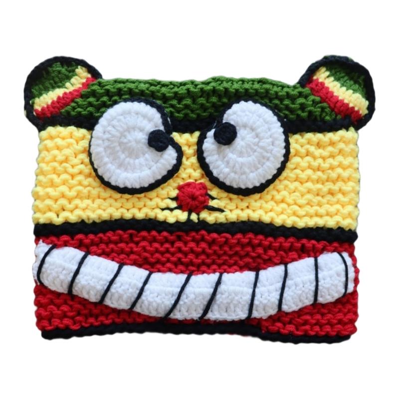 Oversized Knitted Hat with Ear Lovely Colorful Skiing Hat Whimsical Ear Cartoon Photo Props Outdoor Head Wrap for Halloween 1
Oversized Knitted Hat with Ear Lovely Colorful Skiing Hat Whimsical Ear Cartoon Photo Props Outdoor Head Wrap for Halloween 1