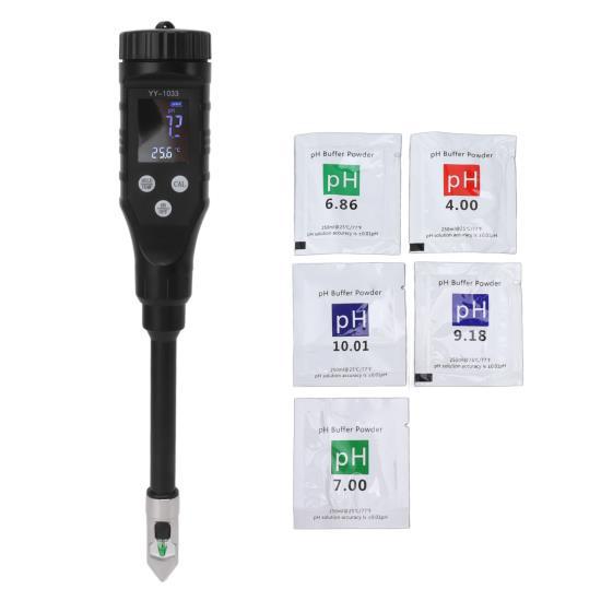 Soil Tester Bluetooth Connection Prong Waterproof Soil Ph Tester for Garden Lawn Farm Indoor
Soil Tester Bluetooth Connection Prong Waterproof Soil Ph Tester for Garden Lawn Farm Indoor