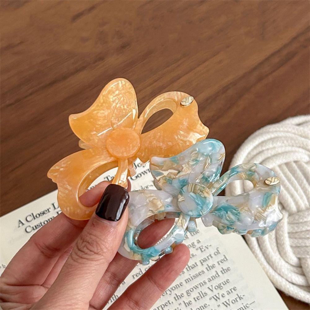 Retro Bowknot Barrettes Korean Style French Shark Clip Bow Acetic Acid Hair Claw Hair Accessories Style3
Retro Bowknot Barrettes Korean Style French Shark Clip Bow Acetic Acid Hair Claw Hair Accessories Style3