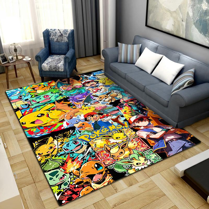 Pokemon Anime Print Rug Living Room Home Fashion Decoration Office Desk Chair Carpet LXR120 60x90cm
Pokemon Anime Print Rug Living Room Home Fashion Decoration Office Desk Chair Carpet LXR120 60x90cm
