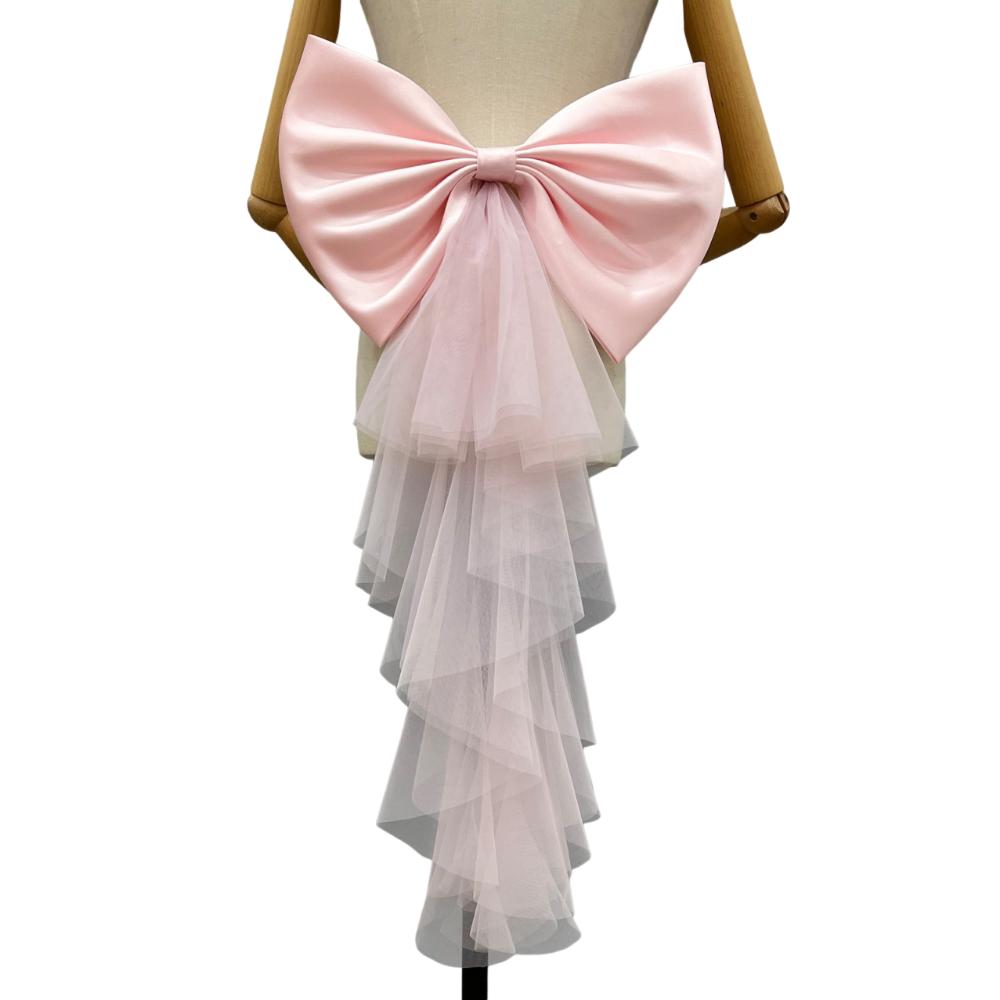 Single Layer Big Bow Waist Decoration Satin Mesh Wedding Dress Accessories Evening Gown розовый
Single Layer Big Bow Waist Decoration Satin Mesh Wedding Dress Accessories Evening Gown розовый