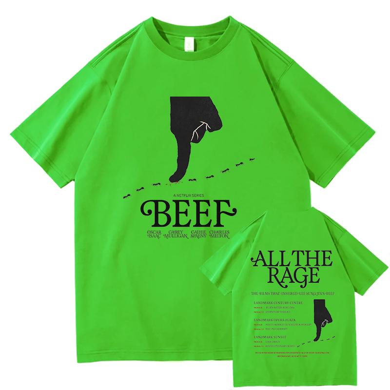BEEF Season 2 Tshirts Graphic Print Casual Pure Cotton Short Sleeve Comfortable Fashion Femininas Tops Women Teesshirt Clothes 4XL
BEEF Season 2 Tshirts Graphic Print Casual Pure Cotton Short Sleeve Comfortable Fashion Femininas Tops Women Teesshirt Clothes 4XL