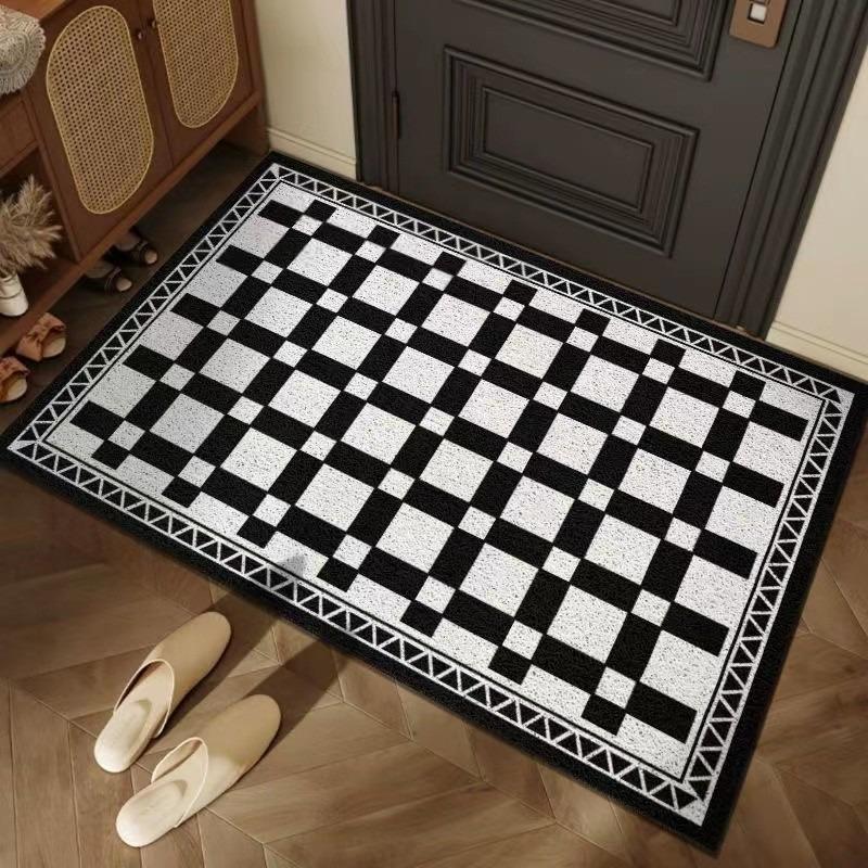 Elegant Welcome Doormat Non-Slip Entrance Rug with Black Stripe for Front Door Home Decor Floor Mat Housewarming Gift Idea 40x60cm
Elegant Welcome Doormat Non-Slip Entrance Rug with Black Stripe for Front Door Home Decor Floor Mat Housewarming Gift Idea 40x60cm