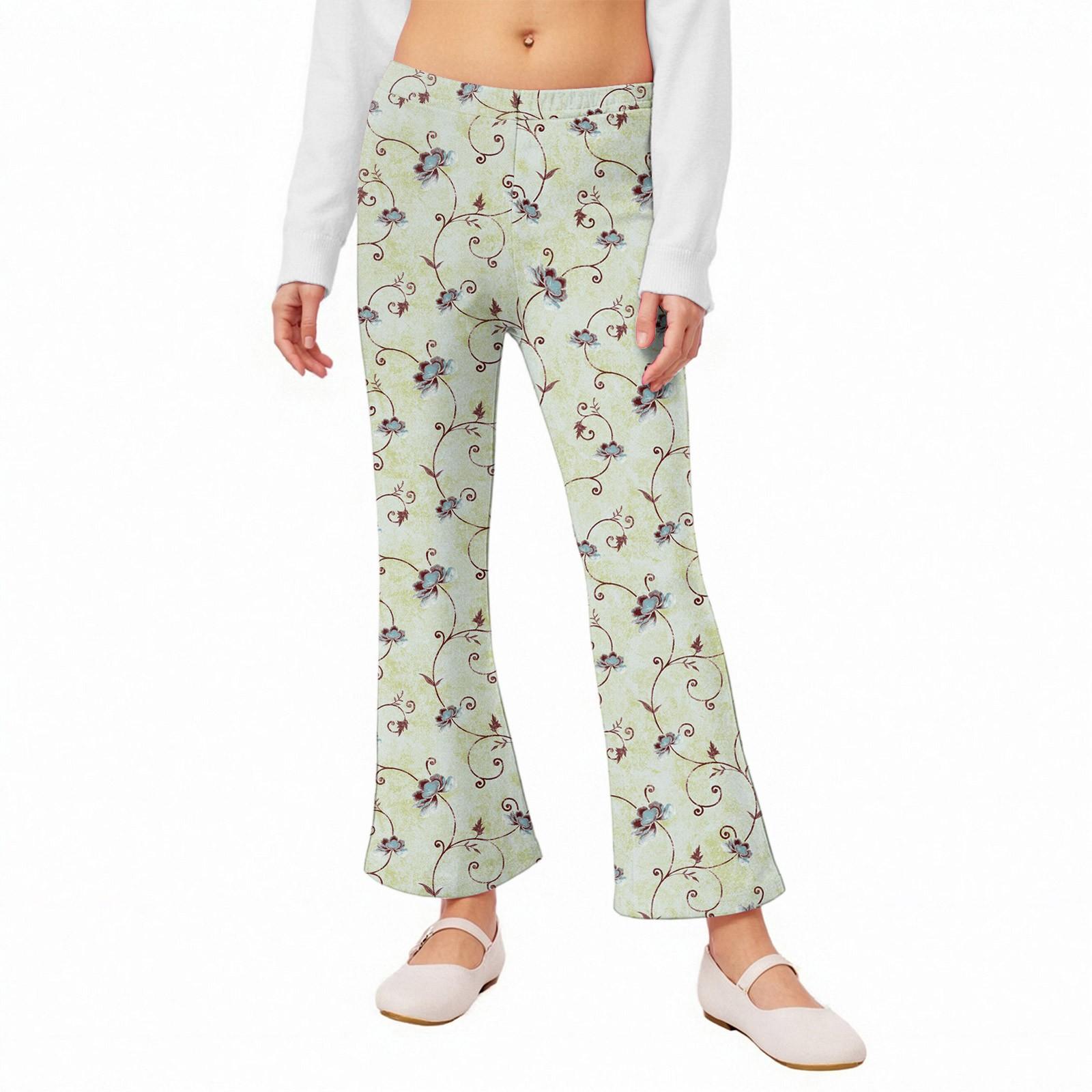 Расклешенные леггинсы для девочек - Брюки-клеш с принтом 140 зелёный
Расклешенные леггинсы для девочек - Брюки-клеш с принтом 140 зелёный