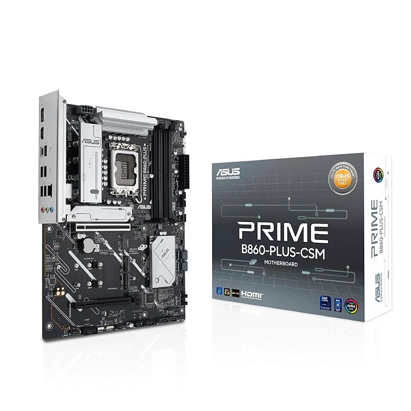 ASUS intel Core Ultra Processors (Series 2) Socket LGA1851 correspondence B860 mounted ATX Motherboard/PRIME B860-PLUS-CSM Domestic authorized
ASUS intel Core Ultra Processors (Series 2) Socket LGA1851 correspondence B860 mounted ATX Motherboard/PRIME B860-PLUS-CSM Domestic authorized