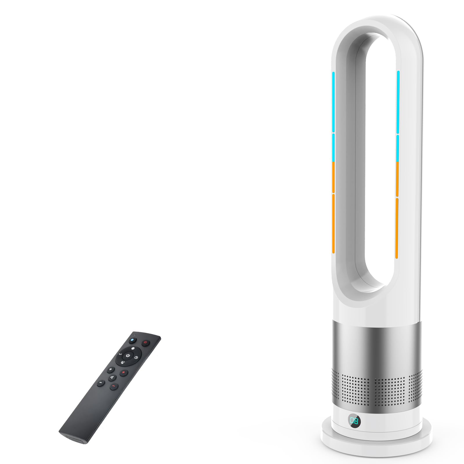 Fyzuf Tower Electric Bill New Arrival Bladeless DC Motor Saves on Electricity Bladeless For Both Cooling and Living Room DC Quiet 8 Stages of Air белый
Fyzuf Tower Electric Bill New Arrival Bladeless DC Motor Saves on Electricity Bladeless For Both Cooling and Living Room DC Quiet 8 Stages of Air белый