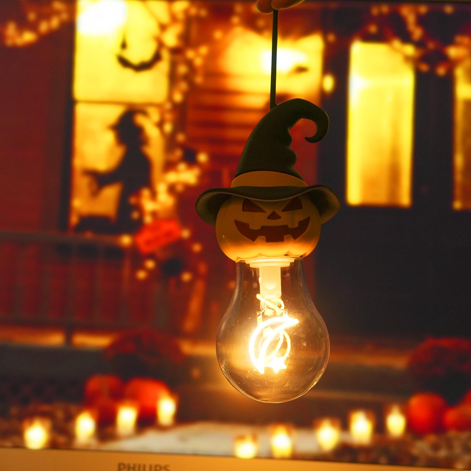 Halloween Decorative Light Bulb Rechargeable Light Bulb with Silicone Hanging Rope Pumpkin Head
Halloween Decorative Light Bulb Rechargeable Light Bulb with Silicone Hanging Rope Pumpkin Head