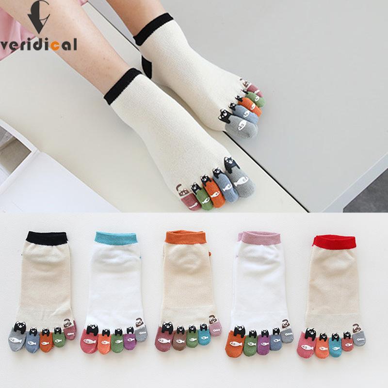 Cute Ankle 5 Finger Socks Boat Woman Cotton Bear Dispensing White Fashion Casual Harajuku Girl No Show Toe Socks 4 Seasons
Cute Ankle 5 Finger Socks Boat Woman Cotton Bear Dispensing White Fashion Casual Harajuku Girl No Show Toe Socks 4 Seasons