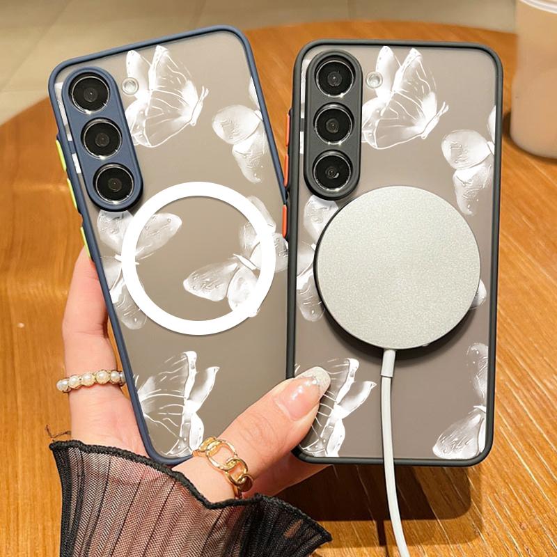 Чехол Magsafe Magnetic Clear Phone Case для Samsung S24 S22 Ultra Plus S23 S21 S20 Fe A55 A54 A53 A52 A35 A34 A15 с мягкими краями и твердой обложкой Samsung S24 чёрный
Чехол Magsafe Magnetic Clear Phone Case для Samsung S24 S22 Ultra Plus S23 S21 S20 Fe A55 A54 A53 A52 A35 A34 A15 с мягкими краями и твердой обложкой Samsung S24 чёрный