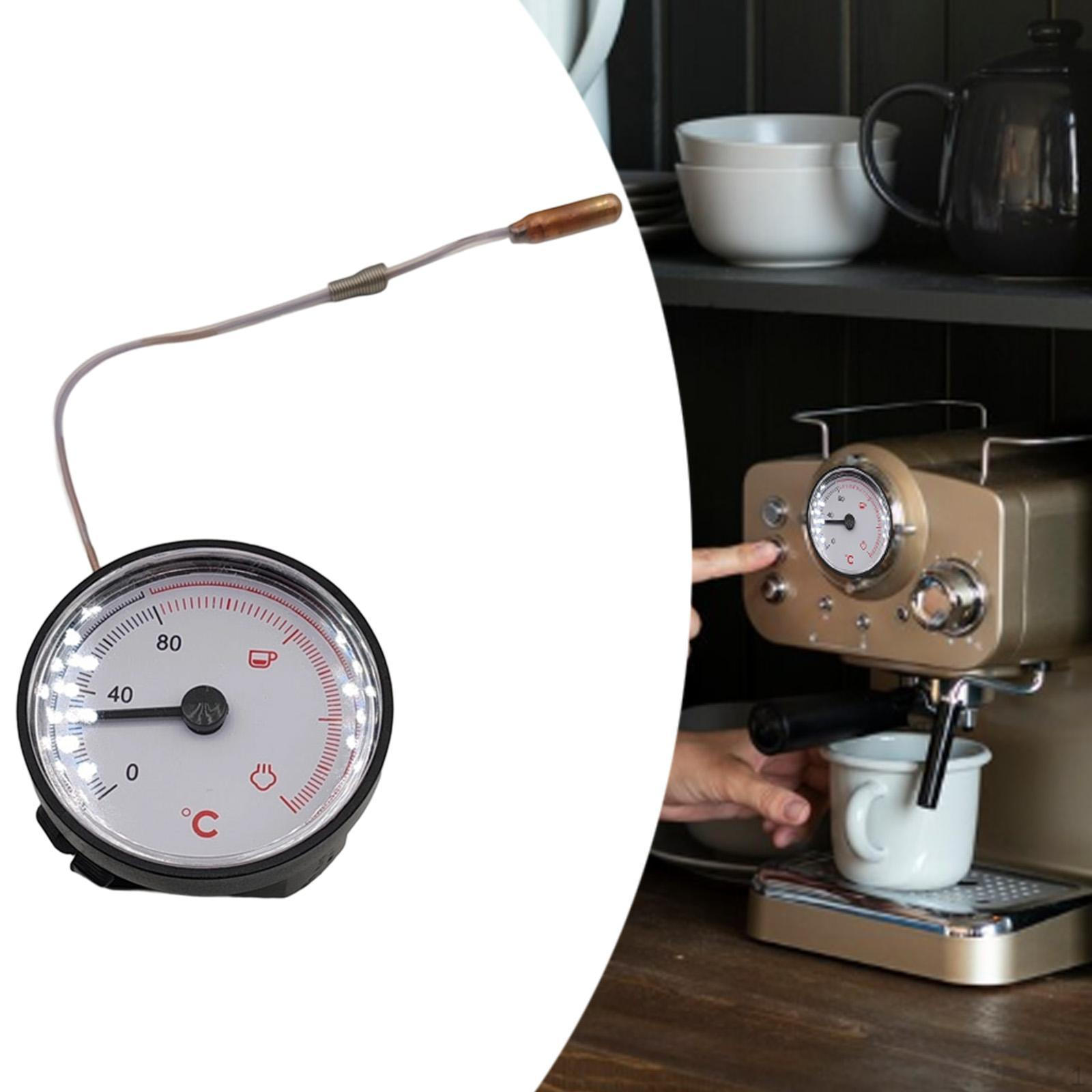 Осевой циферблатный термометр с капиллярной трубкой, термометр для измерения температуры 0-80°C/30-180°F Использование C Celsius