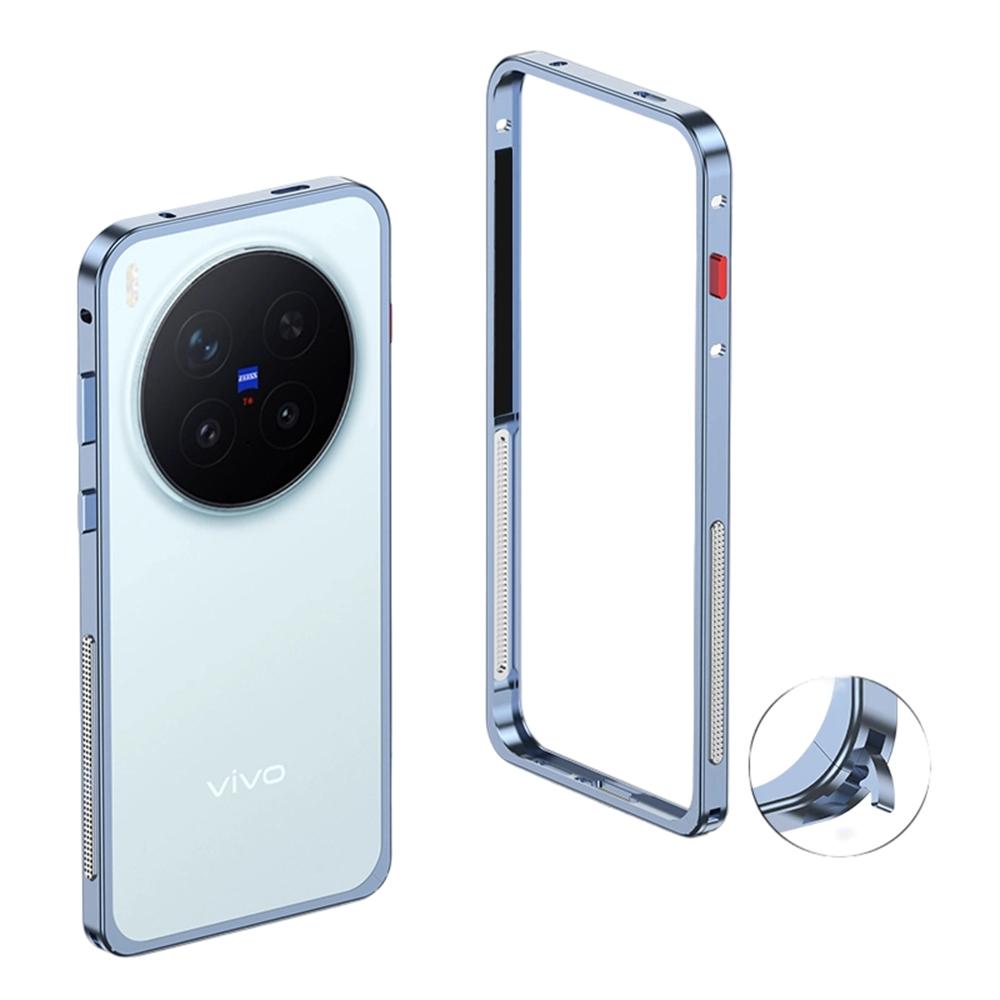 Для vivo X300 Pro 5G Чохол-бампер Металева рама Покриття для розсіювання тепла
Для vivo X300 Pro 5G Чохол-бампер Металева рама Покриття для розсіювання тепла