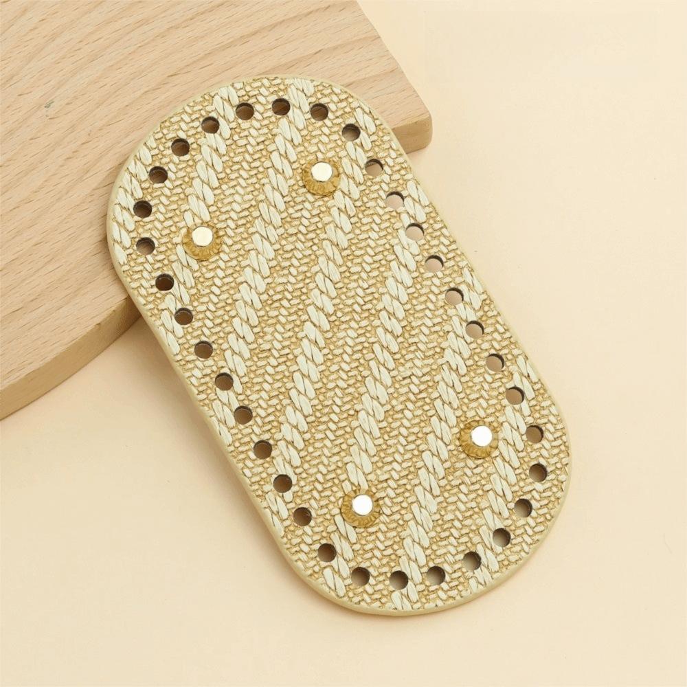 DIY PU Leather Crochet Bag Bottom Oval Wear-Resistant Long Bag Bottom with Holes Making Bags Purse Knitted Bag Base for Women хакі
DIY PU Leather Crochet Bag Bottom Oval Wear-Resistant Long Bag Bottom with Holes Making Bags Purse Knitted Bag Base for Women хакі