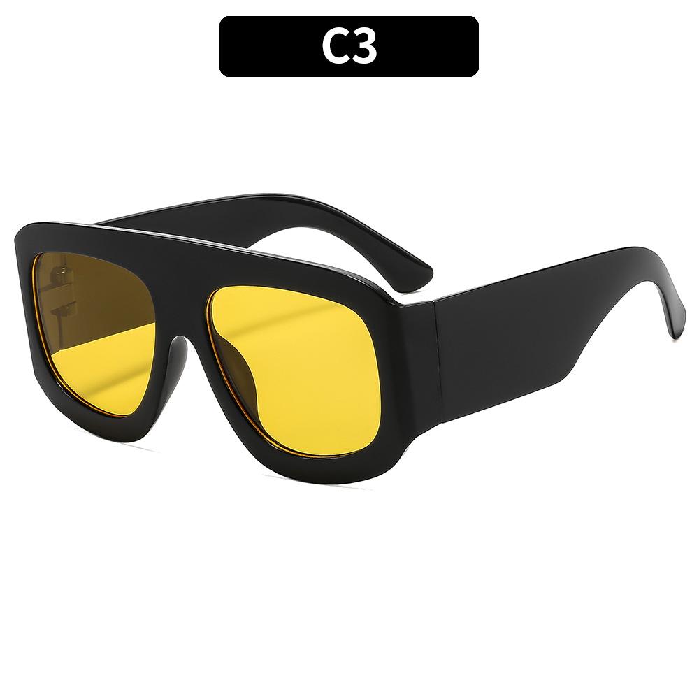 Latest Quadrate Large Frame Sunscreen Sun shades European and American Modern Personalized Sun Eyewear Stylish Eyewear 1PC
Latest Quadrate Large Frame Sunscreen Sun shades European and American Modern Personalized Sun Eyewear Stylish Eyewear 1PC