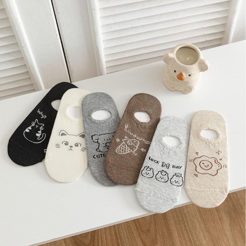 Female Spring and Summer Cartoon Cotton Cute Thin Do Not Fall Off with Non Slip Invisible Socks 1 pair
Female Spring and Summer Cartoon Cotton Cute Thin Do Not Fall Off with Non Slip Invisible Socks 1 pair