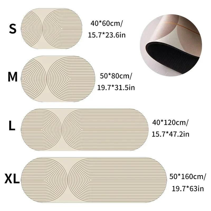 Коврики для кухни, нескользящие, впитывающие, кухонные, диатомитовые, длинные, коврики для ванной, простые, легко моющиеся, коврики, декор 1PC 40x60cm
Коврики для кухни, нескользящие, впитывающие, кухонные, диатомитовые, длинные, коврики для ванной, простые, легко моющиеся, коврики, декор 1PC 40x60cm