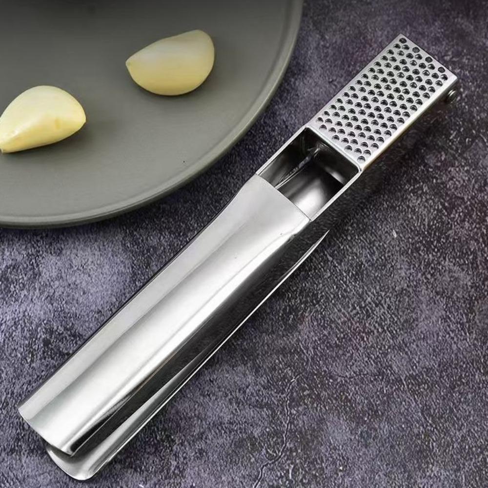 Stainless Steel Garlic Masher Thickened Garlic Crusher Kitchen Tools Vegetable Chopper Restaurant Stainless Steel
Stainless Steel Garlic Masher Thickened Garlic Crusher Kitchen Tools Vegetable Chopper Restaurant Stainless Steel