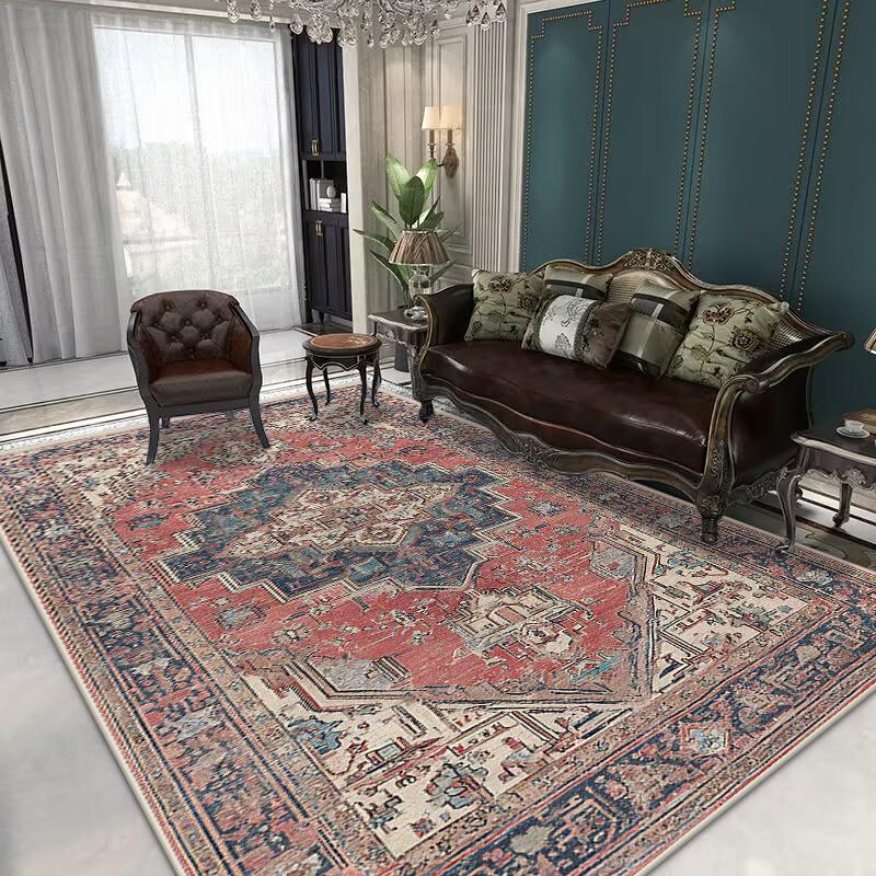 Персидский стиль Ретро Ковры для гостиной Большого размера Нескользящий Коврик для входной двери Легкая чистка Украшение Дом Ковер для столовой Мягкий 60*90cm
Персидский стиль Ретро Ковры для гостиной Большого размера Нескользящий Коврик для входной двери Легкая чистка Украшение Дом Ковер для столовой Мягкий 60*90cm