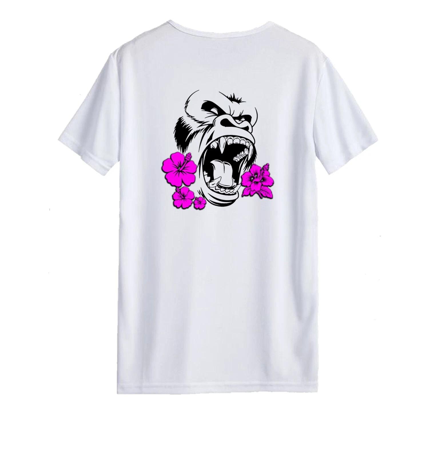 Unisex T-shirt - Floral Gorilla - Original Summer Apparel Student Couple Gift S
Unisex T-shirt - Floral Gorilla - Original Summer Apparel Student Couple Gift S