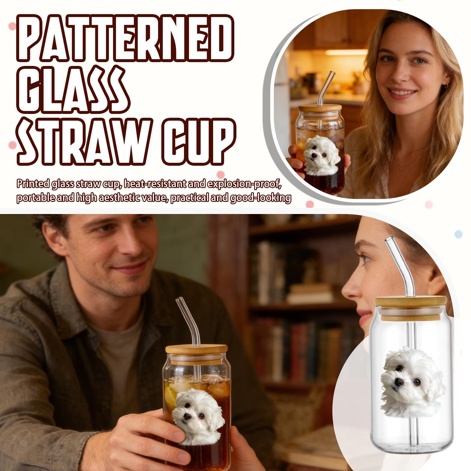 Personalized Transparent Milk Cup, Cola Cup, Straw Cup, Water Cup, Suitable For Gifting, 450ml One Size
Personalized Transparent Milk Cup, Cola Cup, Straw Cup, Water Cup, Suitable For Gifting, 450ml One Size