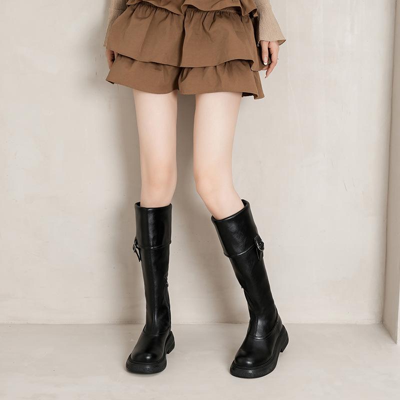 Black knight boots women s side zipper boots 2424 autumn and winter new milk tea color boots high-end flat boots 35
Black knight boots women s side zipper boots 2424 autumn and winter new milk tea color boots high-end flat boots 35