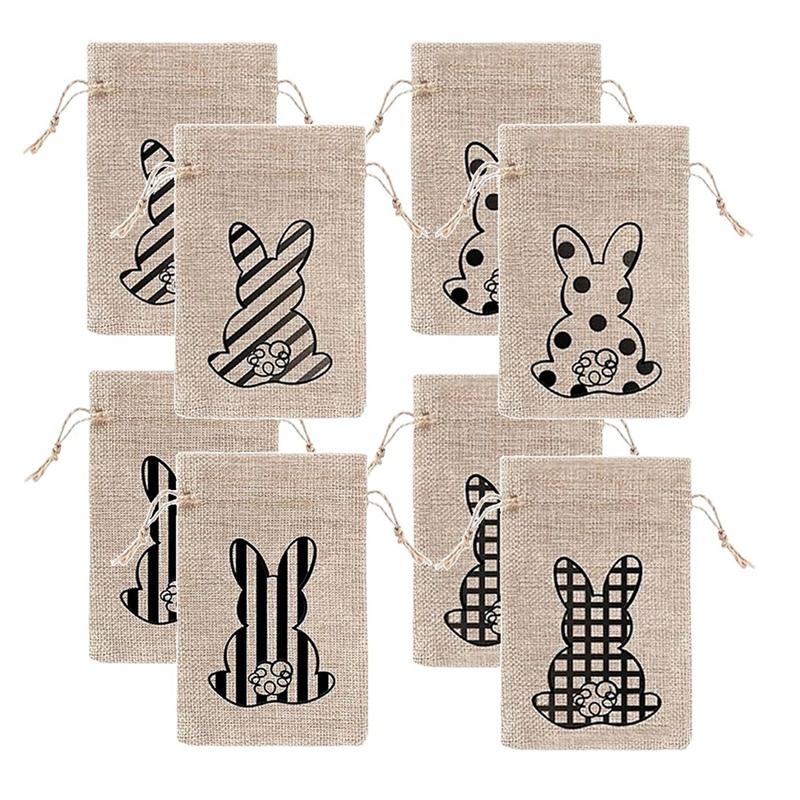A95I-Easter Bunny Bags Easter Bunny Burlap Favor Sacks Jewelry Pouches Goody Bags For Wedding Favors Parties DIY Craft
A95I-Easter Bunny Bags Easter Bunny Burlap Favor Sacks Jewelry Pouches Goody Bags For Wedding Favors Parties DIY Craft