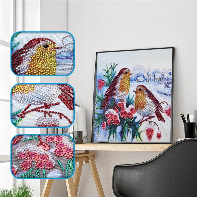 Animal Diamond Embroidery 5D DIY Diamond Painting Tigers partial special shaped drill Rhinestone
Animal Diamond Embroidery 5D DIY Diamond Painting Tigers partial special shaped drill Rhinestone