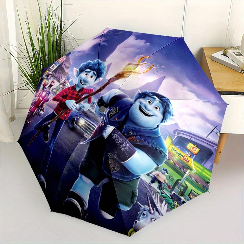 Blue Elf Brothers Onward Automatic Opening and Closing Umbrella, Lightweight 3-Fold, With Cute Cartoon Characters, Suitable for Home, Outdoo
Blue Elf Brothers Onward Automatic Opening and Closing Umbrella, Lightweight 3-Fold, With Cute Cartoon Characters, Suitable for Home, Outdoo