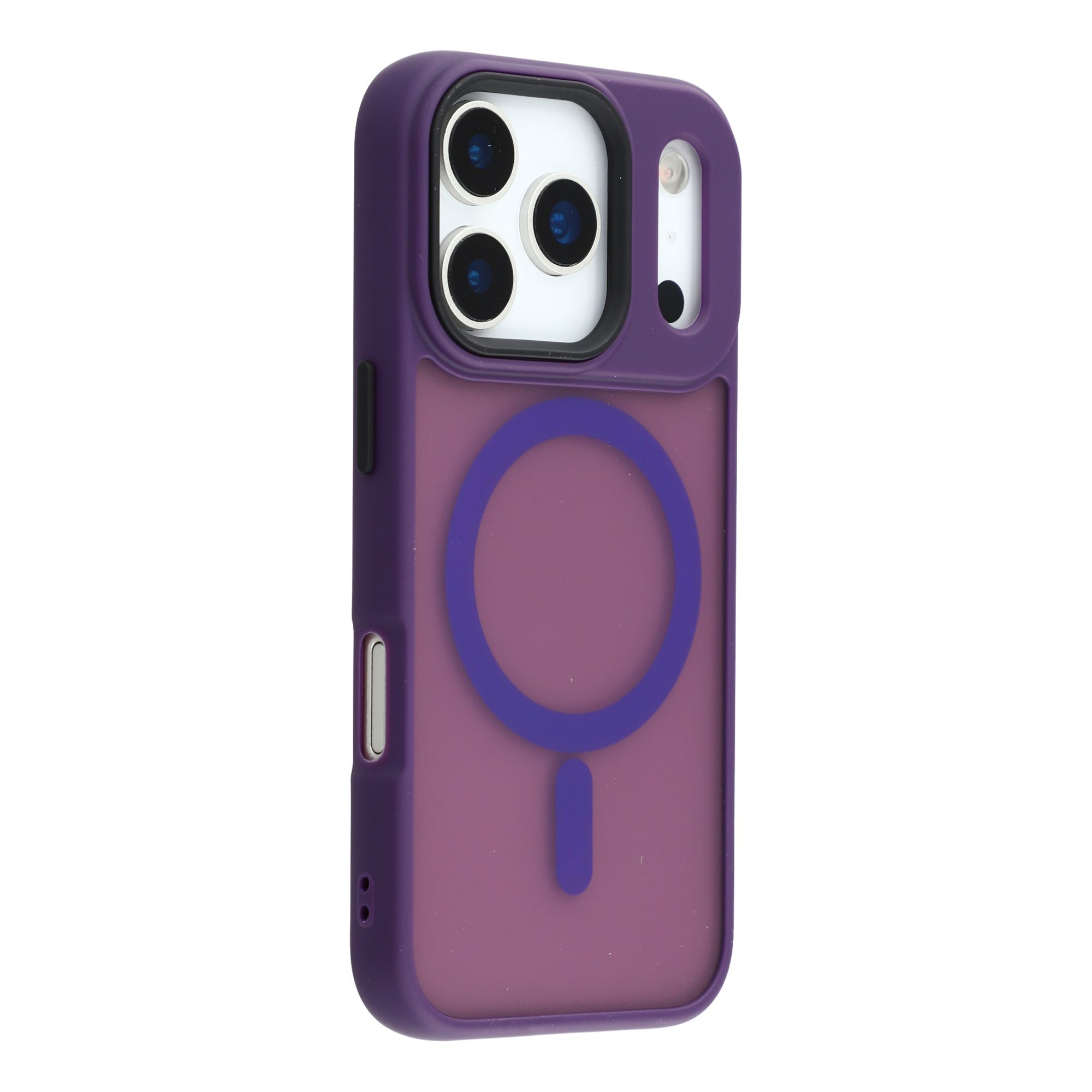 For iPhone 17 Pro Case Compatible with MagSafe Skin-Touch PC+TPU Phone Cover
For iPhone 17 Pro Case Compatible with MagSafe Skin-Touch PC+TPU Phone Cover