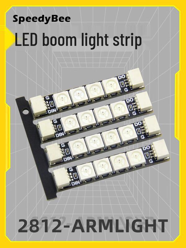 SpeedyBee FPV Дрон 2812 RGB Програмовані світлодіодні стрічки для рук (4 шт)
SpeedyBee FPV Дрон 2812 RGB Програмовані світлодіодні стрічки для рук (4 шт)