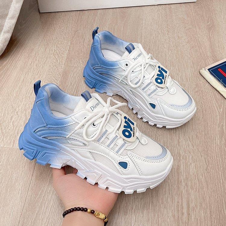 2025 summer explosion and gradual change of color dad shoes women s mesh breathable versatile shoes lace-up women s shoes student sports shoes 35 синий
2025 summer explosion and gradual change of color dad shoes women s mesh breathable versatile shoes lace-up women s shoes student sports shoes 35 синий